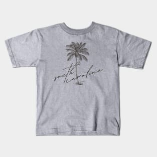 South Carolina Palm Tree Kids T-Shirt